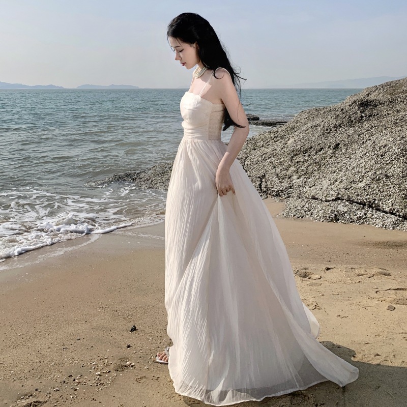 Elegant elegant waist suspender skirt 14