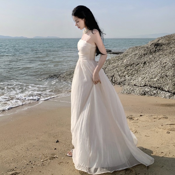 Elegant elegant waist suspender skirt 14