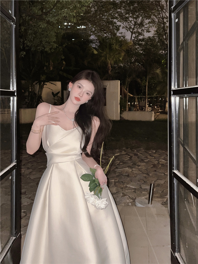 glossy slip dress 25