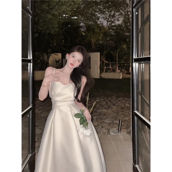 glossy slip dress 25