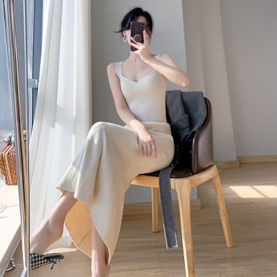 Long Mermaid Knit Dress 20