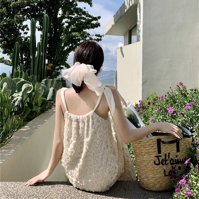 milk sweet lace suspender dress 9