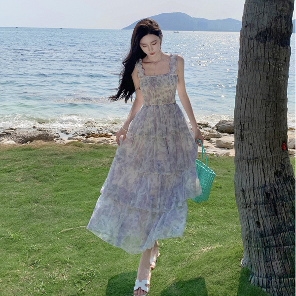 Floral Sweet Cake Dress 46