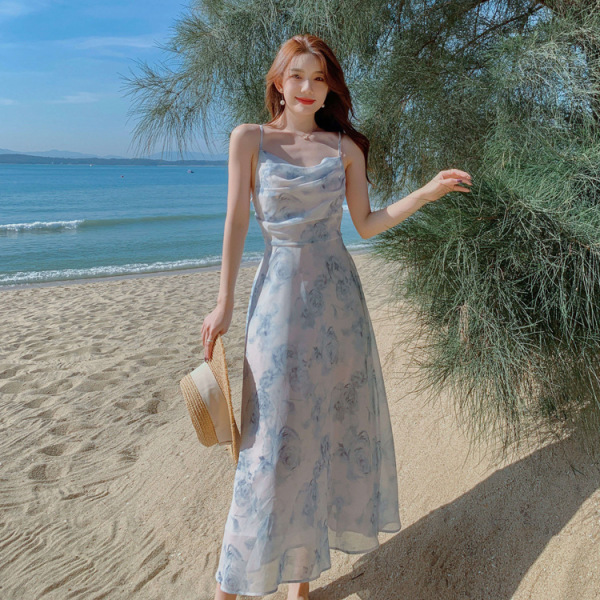 open back floral sundress 39