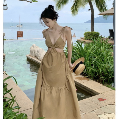 Design sense niche girl suspender skirt 58