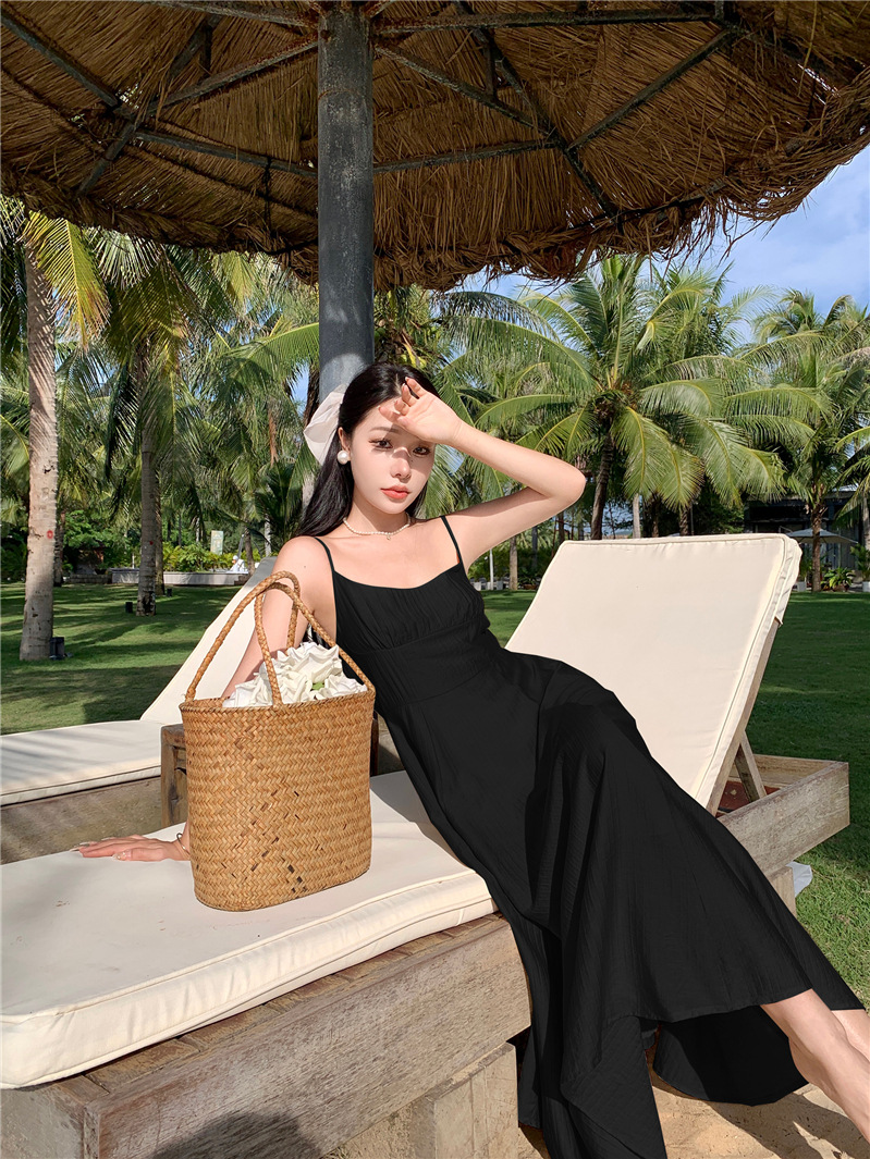 french vintage suspender dress 68