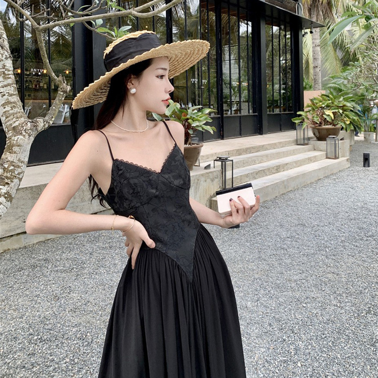 Heavy industry jacquard design suspender skirt 71