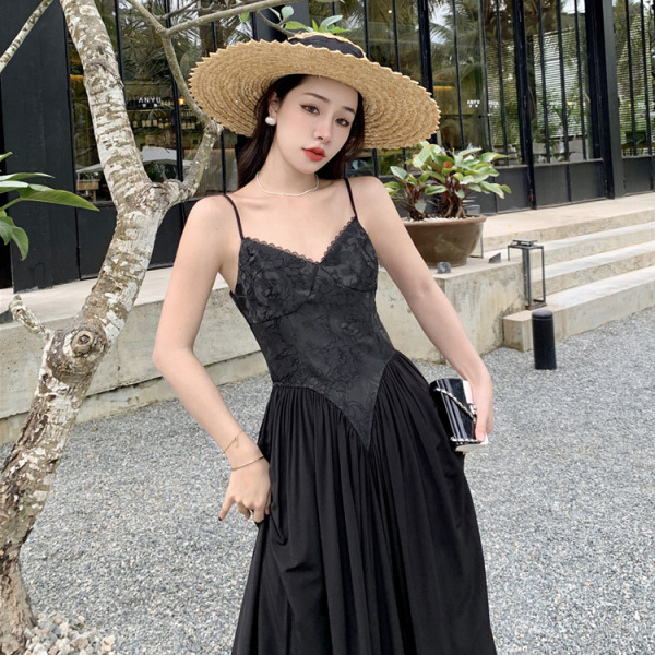 Heavy industry jacquard design suspender skirt 71