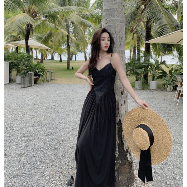 Heavy industry jacquard design suspender skirt 71