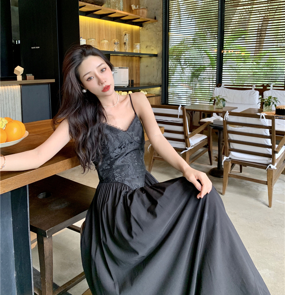 Heavy industry jacquard design suspender skirt 71