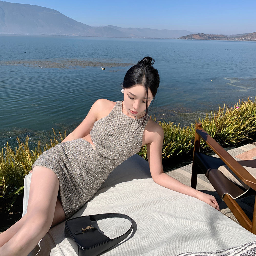 Elegant airy hot girl dress 108