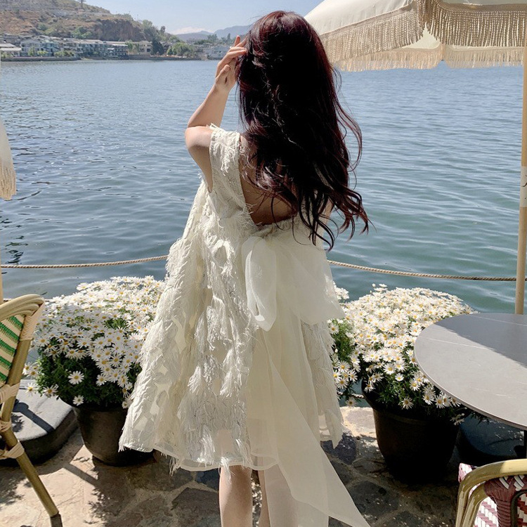 Embossed wheat ear skirt 100