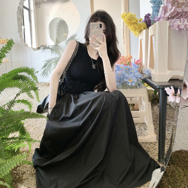 Frosty black sundress 121