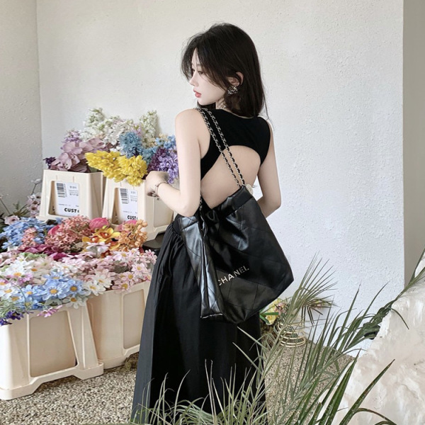 Frosty black sundress 121