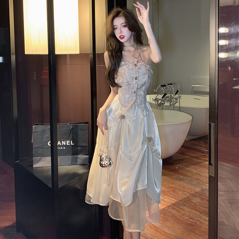 Niche design mesh skirt 81