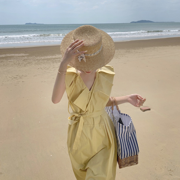 Niche luxury beach dress 92