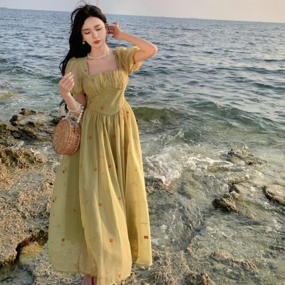 slim waist chiffon forest skirt 133