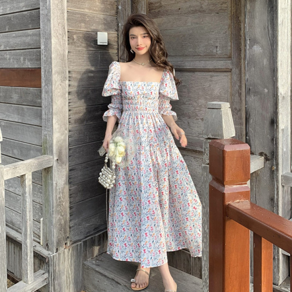 floral dress for travel 146