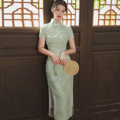 Luxury Jacquard Vintage Dress 147
