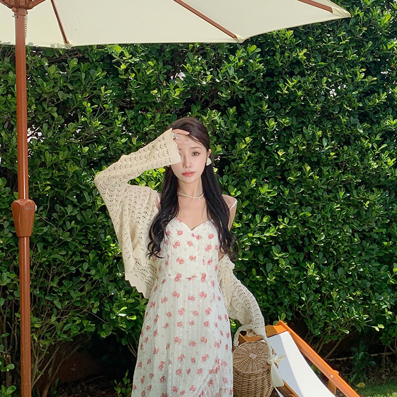 open-knit cardigan 155