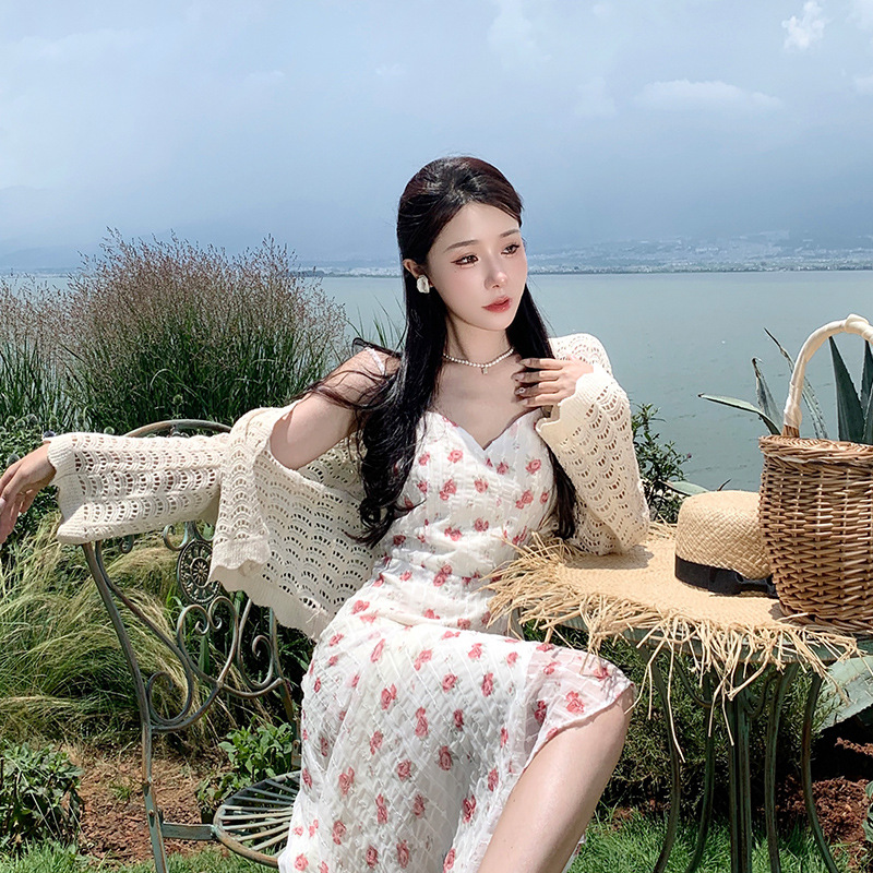 open-knit cardigan 155