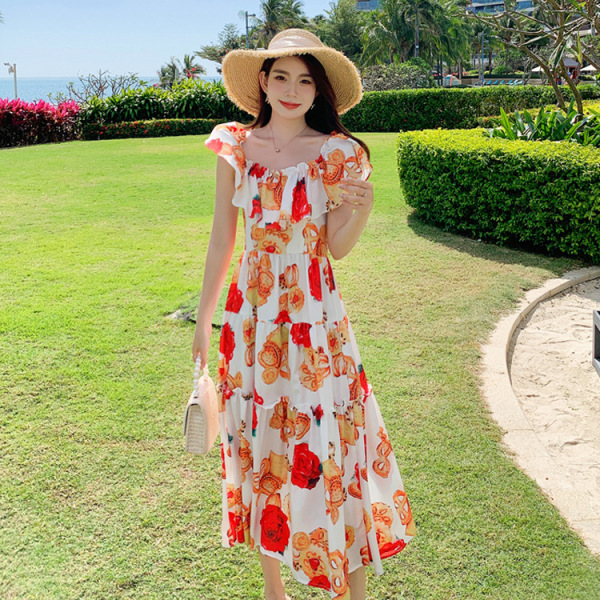 vintage floral dress 153